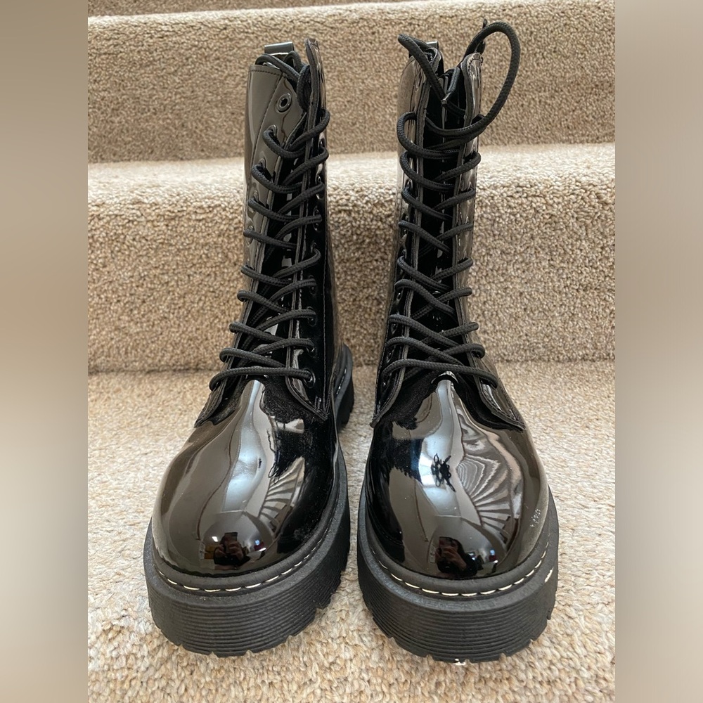 UniLQdy Route Toe combat Boots